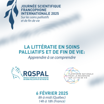 Affiche de la journée scientifique francophone internationale 2025