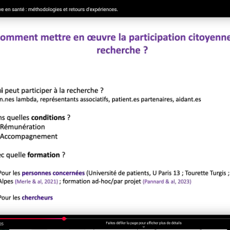 Capture d'écran de la vidéo
