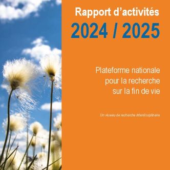 couverture du rapport d'activités de la Plateforme